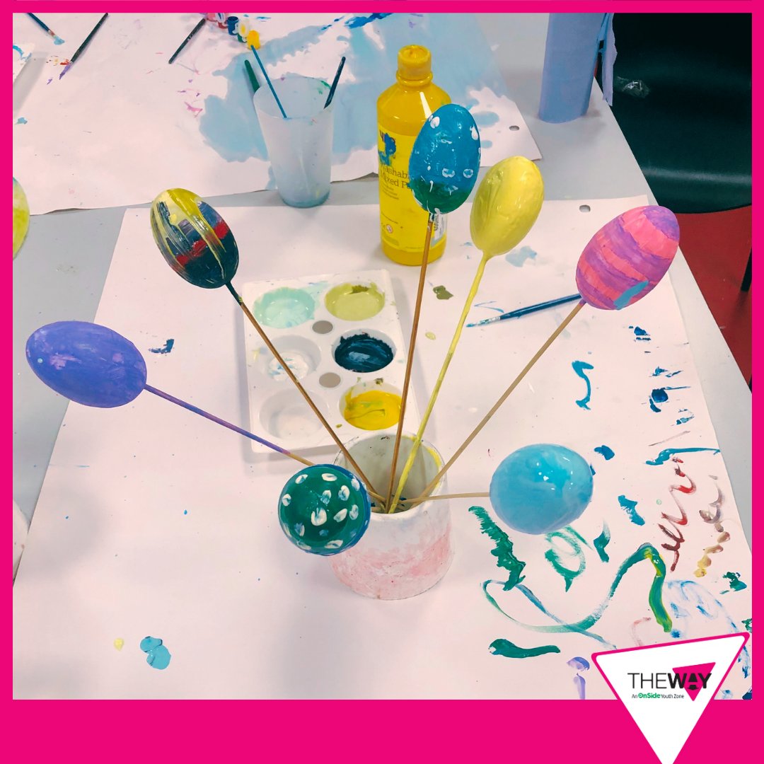 Easter preparations in the Youth Zone this week