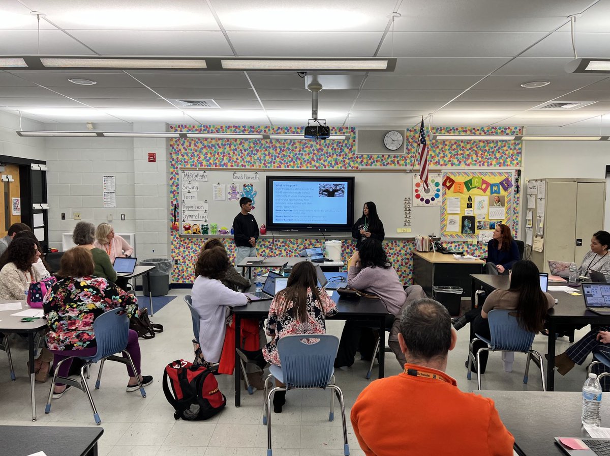 DoverMiddleNJ's tweet photo. DMS would like to give our NJHS students a SHOUT OUT for presenting to our staff about their new service project! #TIGERS #HARDWORKWRKS @PublicDover @LJaime13 https://t.co/gtyFzIPol9