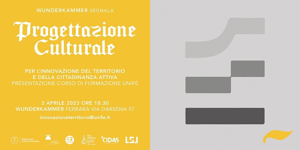 LSU_Ferrara's tweet photo. Nuovo Evento! 
Qui trovate data, orario e luogo della presentazione del “Corso di Formazione e perfezionamento in Progettazione Culturale per l’Innovazione del Territorio e la Cittadinanza attiva”. Vi aspettiamo!
#LSU  #Unife #Innovazioneterritorio  #Progettazioneculturale https://t.co/gRX4CXuC7N