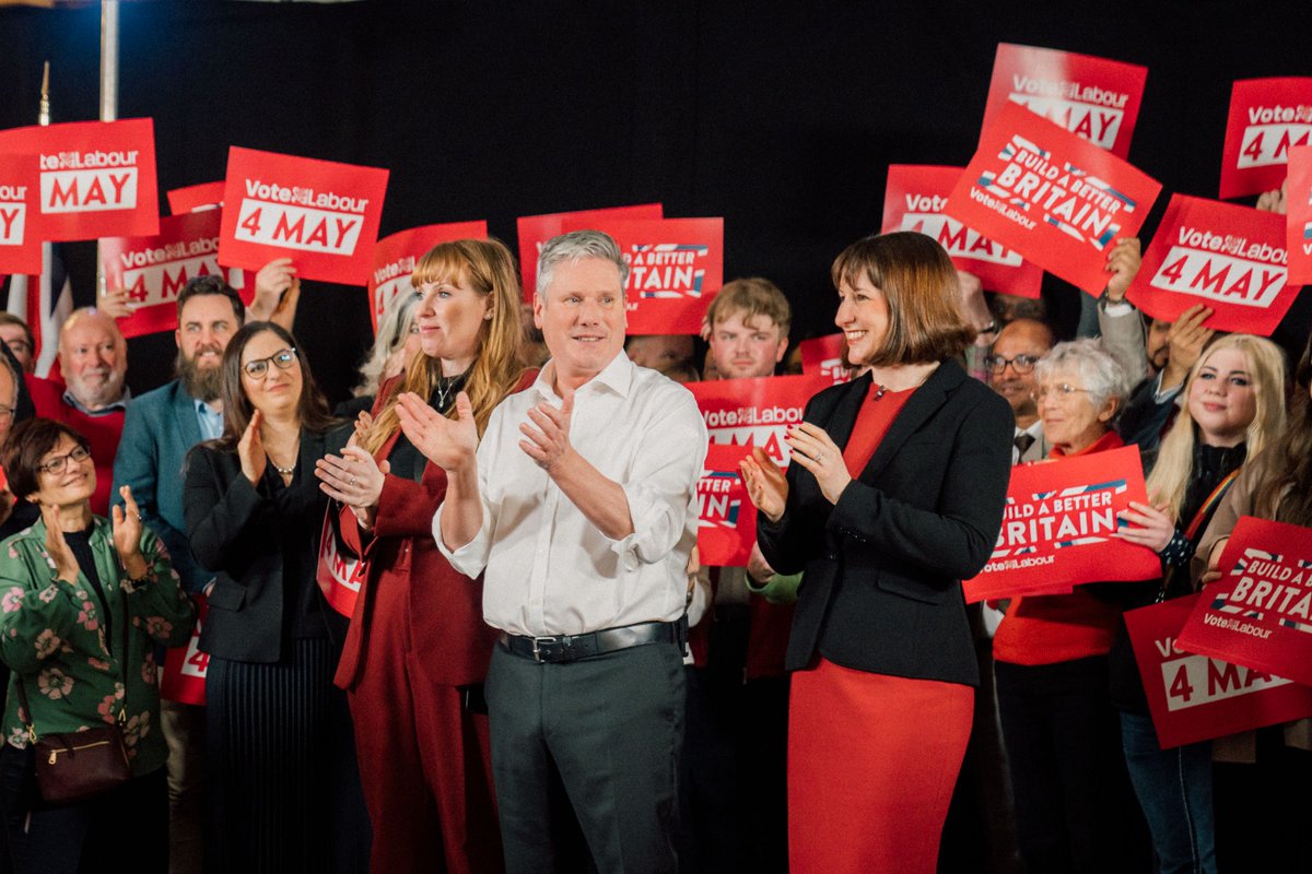 RachelReevesMP's tweet photo. Labour will always stand with working people. 

It's what drives us to build a better Britain, and is at the heart of our local election campaign. 

#VoteLabour on Thursday 4 May. https://t.co/CH7X8IeU23