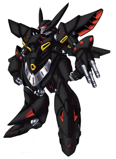 #スパロボみんなの愛機そりゃもうゲシュちゃんですよ、Mk-2でも誰かの専用機でもない、オリジナルの黒いゲシュペンストが至高後ろから見た足首が可愛いのですよ 