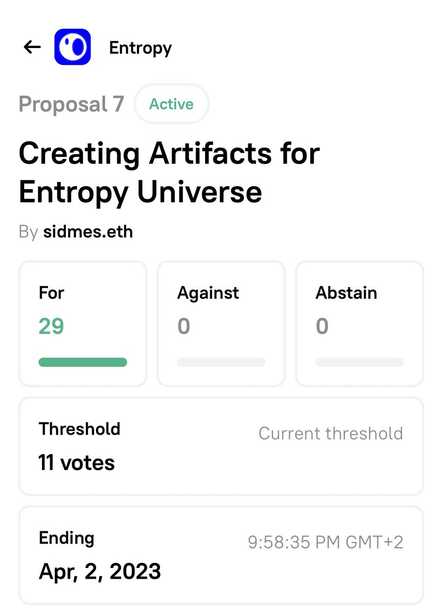 EntropySystems's tweet photo. Voting is live - https://t.co/8LPKmt86gN https://t.co/ZLKqteCoUD