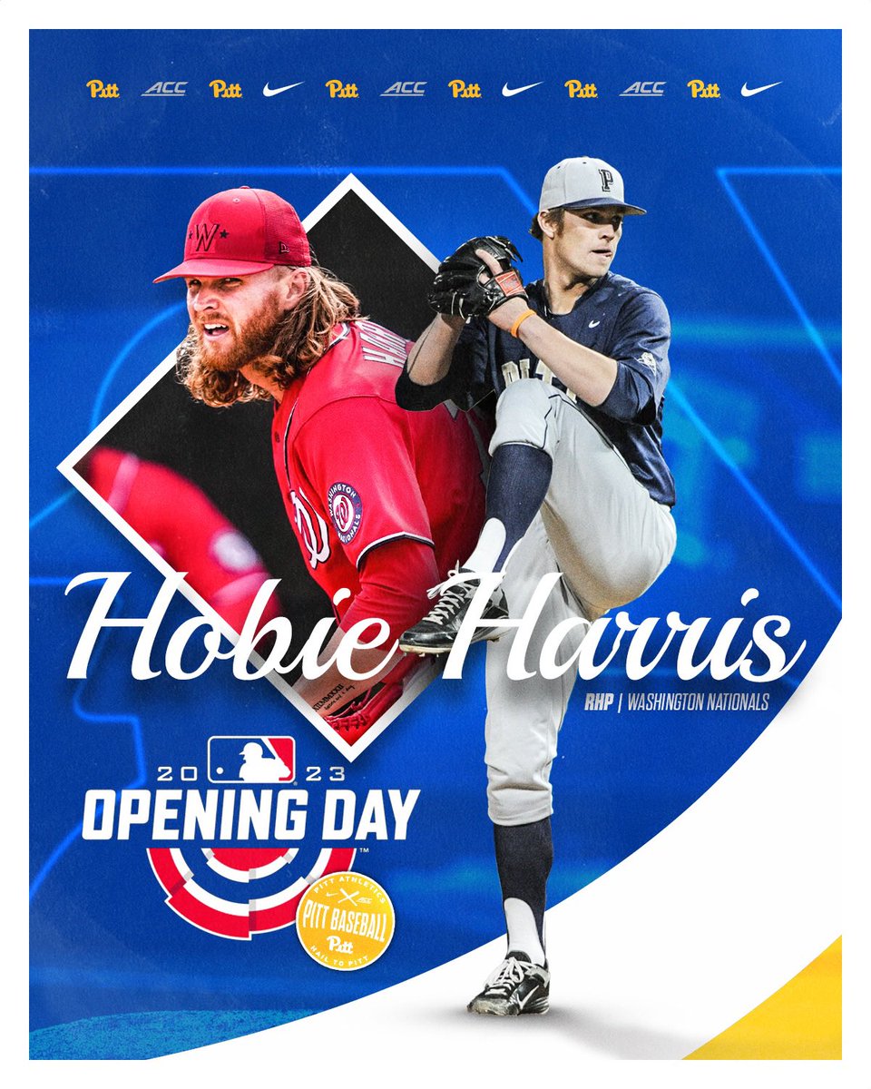Pitt Baseball (@pitt_base) on Twitter photo Congratulations to former Panther <a href="/Hobie_10/">Hobie Harris</a> on earning a spot on the <a href="/Nationals/">Washington Nationals</a> #OpeningDay roster!
#H2P Congratulations to former Panther <a href="/Hobie_10/">Hobie Harris</a> on earning a spot on the <a href="/Nationals/">Washington Nationals</a> #OpeningDay roster!
#H2P