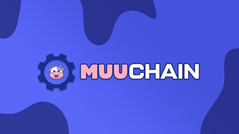 ObitoCrypto's tweet photo. Another L1 blockchain, with its chain tracked on dextools and dexscreener and sphynx just moved to eth yesterday @ianheinischmma called #MuuChain. Also has a Launchpad and a wallet and more and under 1 mill mc @MuuInuOfficial 

Muuchain: 

Dextools: https://t.co/mAg7REqZDj

Dexscreener: https://t.co/BLlPU67QJO