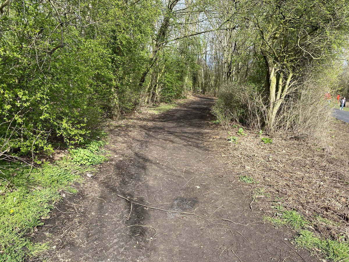 colwickparkrun's tweet photo. All change! #pathwatch https://t.co/dx9zC43tau