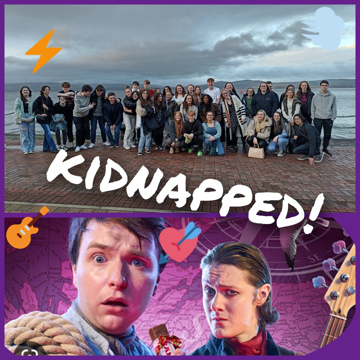 What an incredible performance! The Senior pupils had a great night at <a href="/thebeaconarts/">Beacon Arts Centre</a> <a href="/NTSonline/">National Theatre of Scotland</a> Kidnapped!
