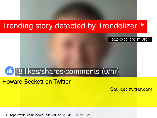 Howard Beckett on Twitter indyref.trendolizer.com/2023/03/howard…