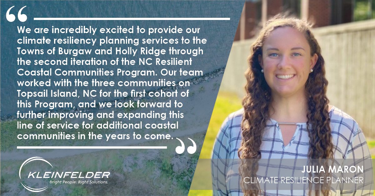 KleinfelderHQ's tweet photo. Kleinfelder is proud to be one of 9 organizations providing direct technical assistance services in risk assessment & resilience planning work through the @NCDEQ NC Resilient Coastal Communities Program.
Learn more: https://t.co/02kKrkQLVT
#ResilientCommunities #RCCP https://t.co/QlH1klS8on