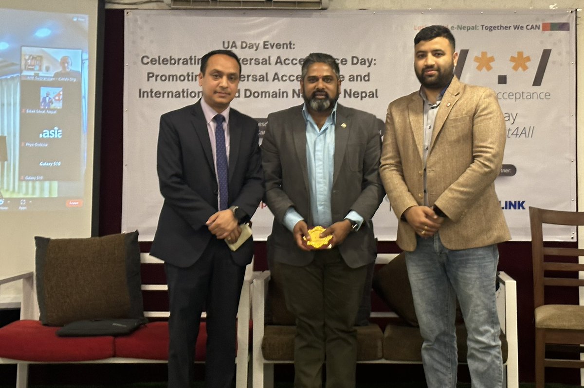 udeepbrl's tweet photo. #UADay Event - Nepal #ICANN #UASGTech @ICANN @UASGTech https://t.co/Qt8fdVNSHl