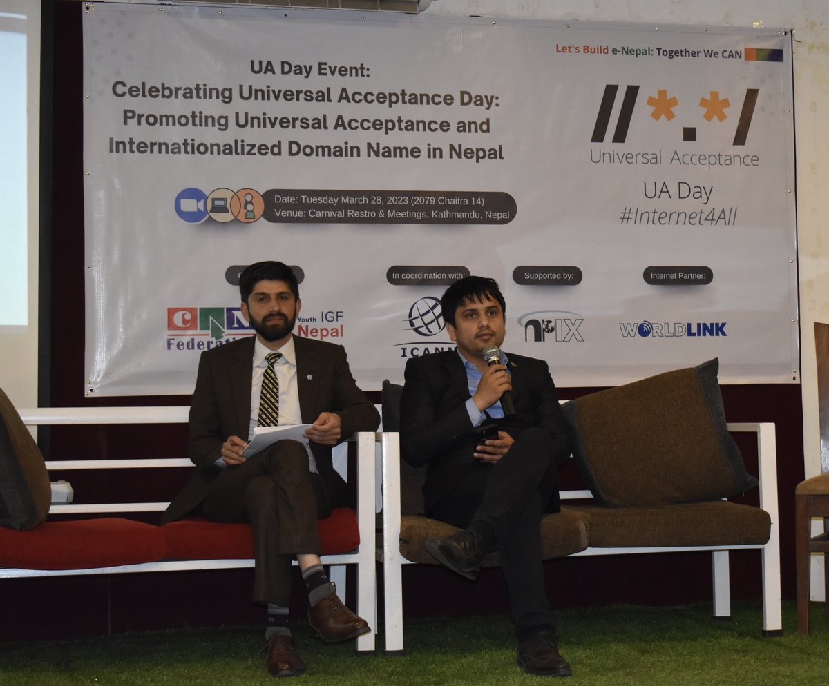 udeepbrl's tweet photo. #UADay Event - Nepal #ICANN #UASGTech @ICANN @UASGTech https://t.co/Qt8fdVNSHl