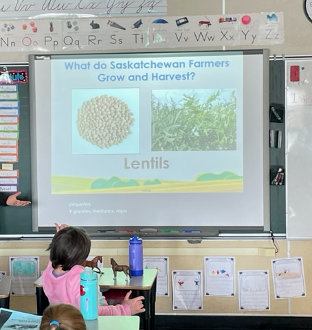 Another classroom visit with @aitcsk during #CALM23 is in the books. A huge thanks to the Grade 3 class in Dalmeny for having me present to them. I loved all the enthusiasm, questions and being able to share what I love most #wcdnag