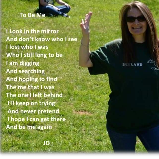 Josamey44's tweet photo. *Me Again*
A #ThrowbackThursday for @alwayssnacking
The original was for a #ToBeMe poetry challenge
Still trying really hard to get back to "me."
#Poetry #Poem #Words #WordArt #SpilledInk #ShortStory #Josamey44 #JD https://t.co/EXX97sLSeR