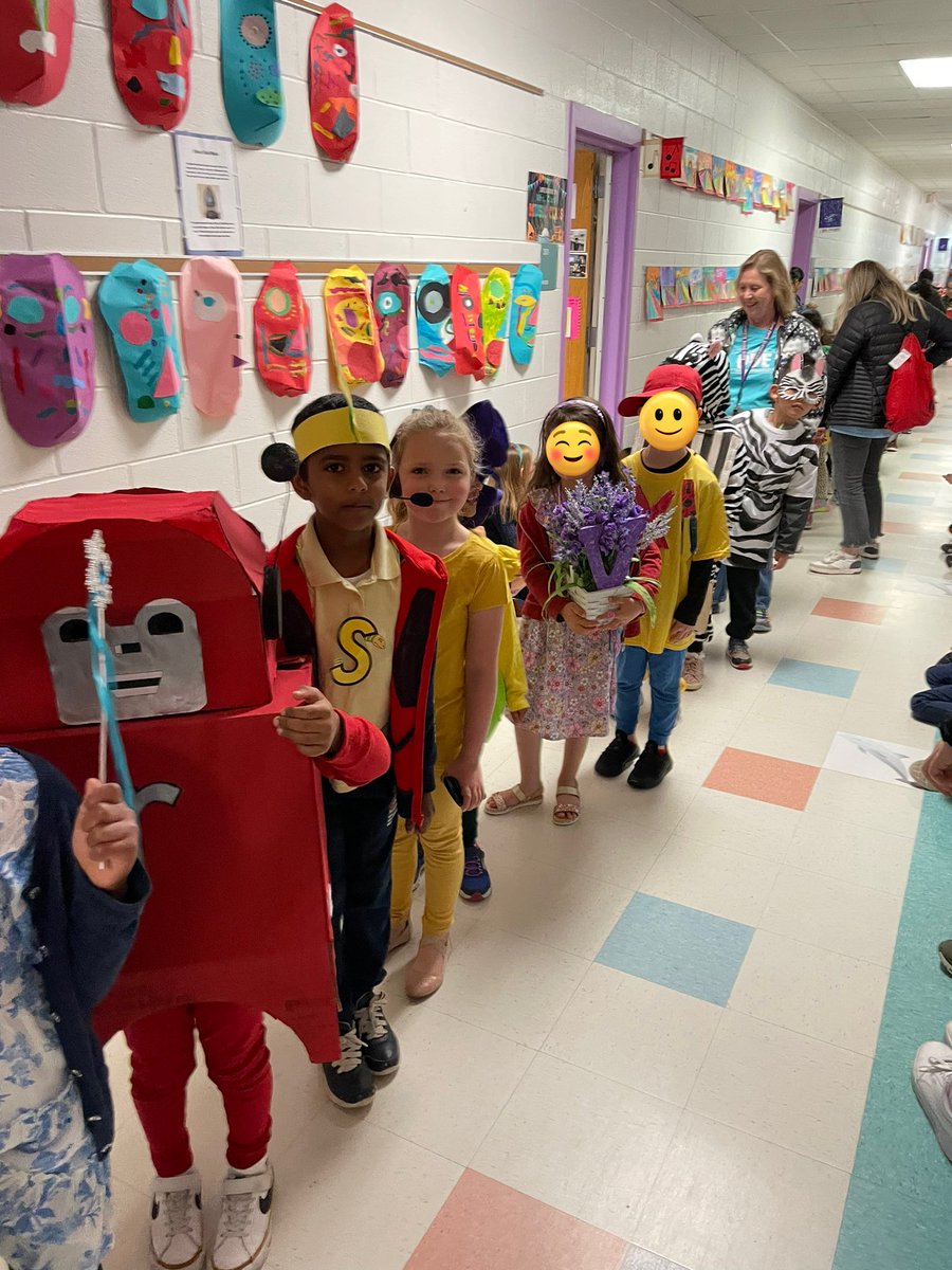 MissHKinder's tweet photo. Letterland parade day!!! 🎉 https://t.co/YRQW1T6ZWu