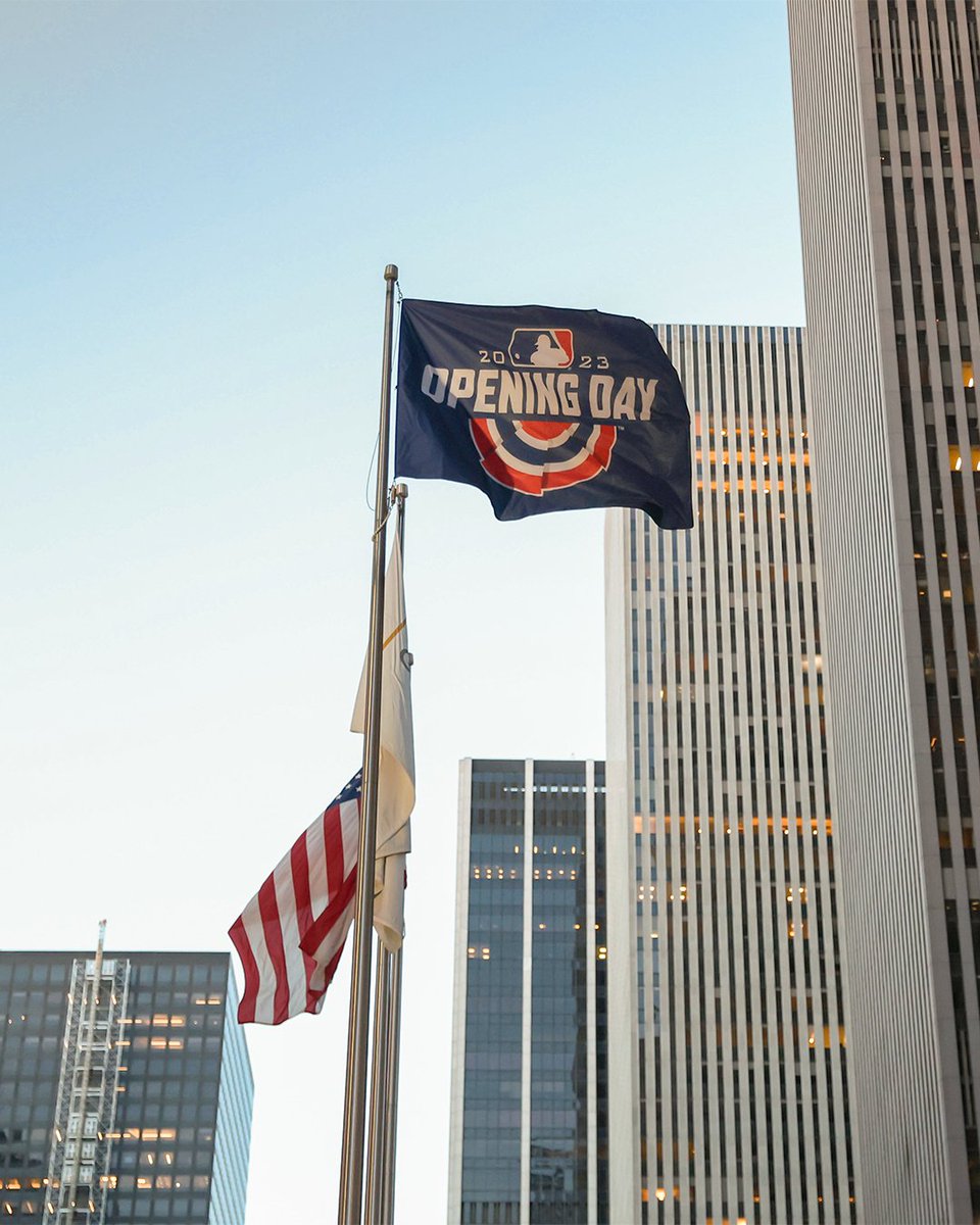 MLB's tweet image. #OpeningDay 🫡