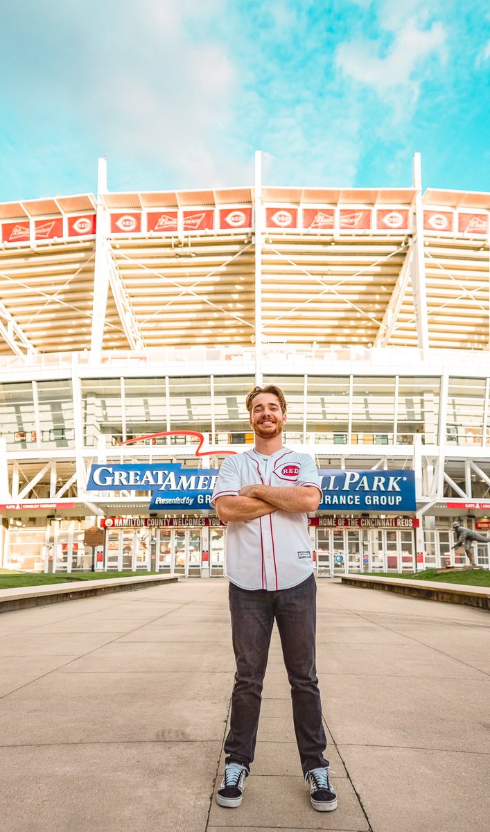 Steven_D5450's tweet photo. In honor of today being opening day, I’d like to make an announcement! I’ve accepted a position at the @mlb as a live content creator in Cincinnati this 2023 season!
So incredibly stoked for this! Thank you to all who have gotten me here, onto the next one⬆️ https://t.co/Txo6yFlihO