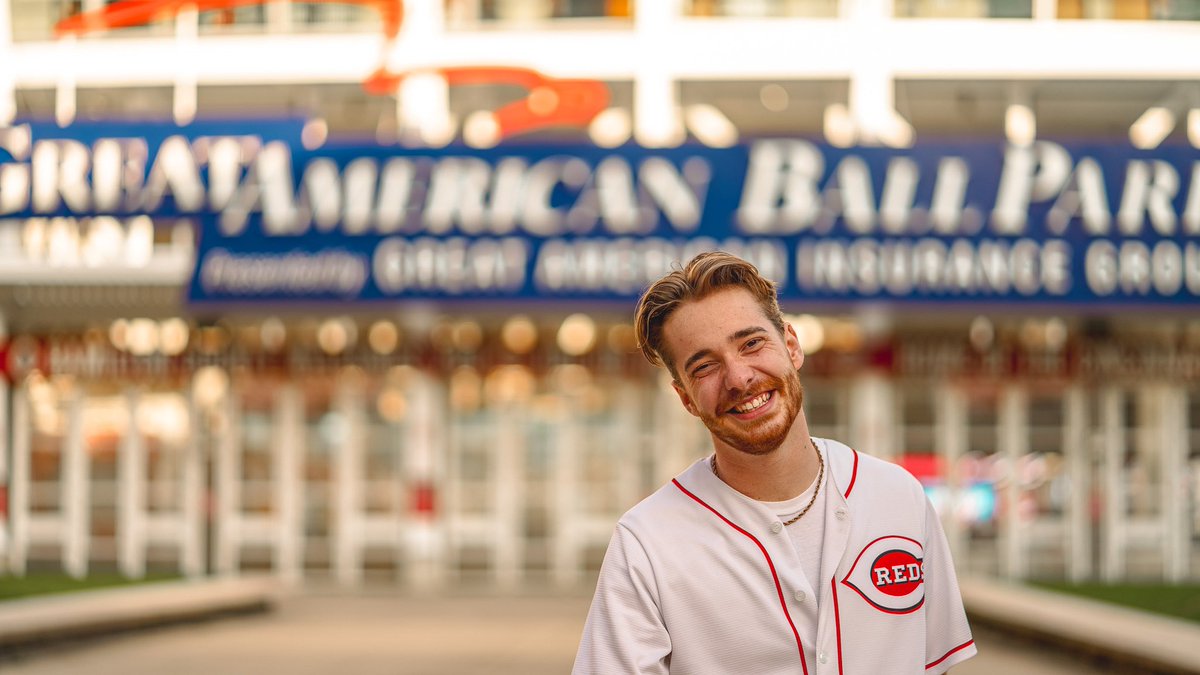 Steven_D5450's tweet photo. In honor of today being opening day, I’d like to make an announcement! I’ve accepted a position at the @mlb as a live content creator in Cincinnati this 2023 season!
So incredibly stoked for this! Thank you to all who have gotten me here, onto the next one⬆️ https://t.co/Txo6yFlihO