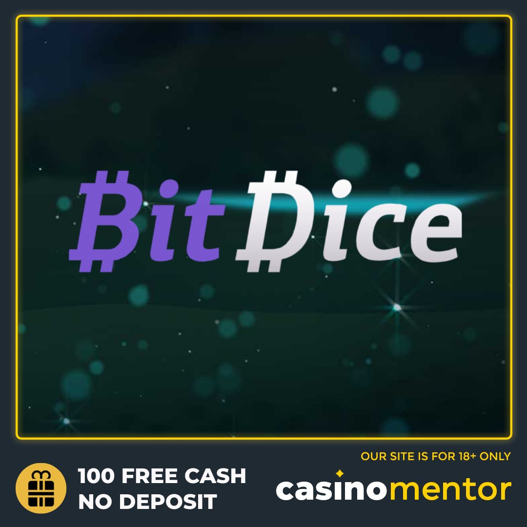 Have you ever visited the BitDice Casino&#129300;? Well, with 100 free cash&#128513; available for new players&#128101;, it may be worth a risk-free try, don&#39;t you think&#128526;? In addition, players mentioned an easy verification&#129400;. 
&#128073; 


