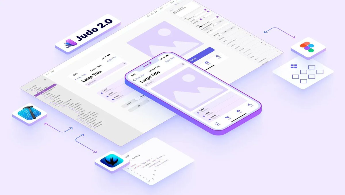 judoapp's tweet photo. We’ve been hard at work building Judo 2.0, and it’s now in beta! 

Join our TestFlight group and be the first to test all new features and design with native #SwiftUI elements: https://t.co/vE6fV11kru https://t.co/2ONcDXLZ9k