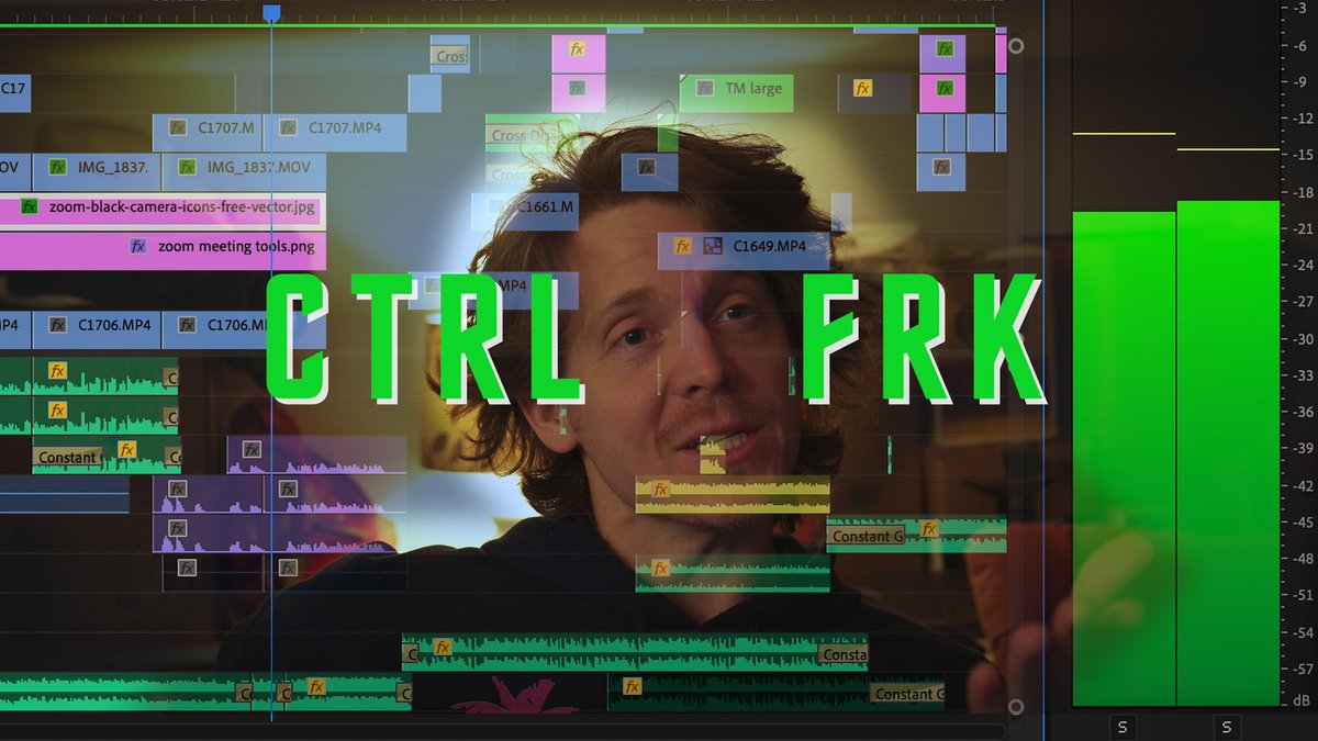 acsutherland's tweet photo. "When a film editor starts to edit his own life, he begins to lose his grip on reality." https://t.co/hEuSfxbIqN Please share your feedback, would love to incorporate for future episodes! #pilot #ctrlfrk #yearoftherabbit https://t.co/FTsuGe2Awz