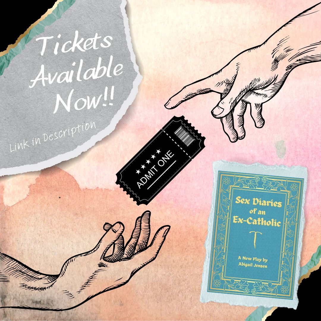 sex_catholic's tweet photo. Your Prayers have been answered, tickets are finally on sale for Sex Diaries of an Ex-Catholic!! Get them while they're hot, and join us for a fun, sexy, sacrilegious time.

https://t.co/ZfEatMXFFS

#edfringe #sexdiaries  #excatholic #edinburghtheatre #comedy #feministtheatre https://t.co/M6b6qk4Uxv