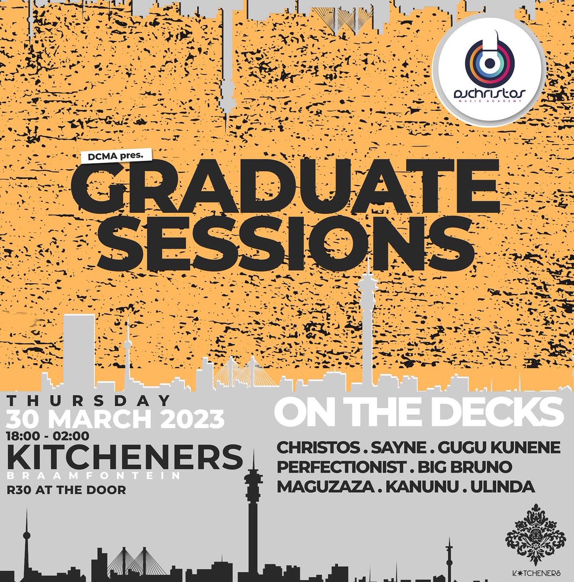 Tonight <a href="/BarKitcheners/">KCB</a> <a href="/christosacademy/">DJ Christos Music Academy</a> Graduate sessions baby