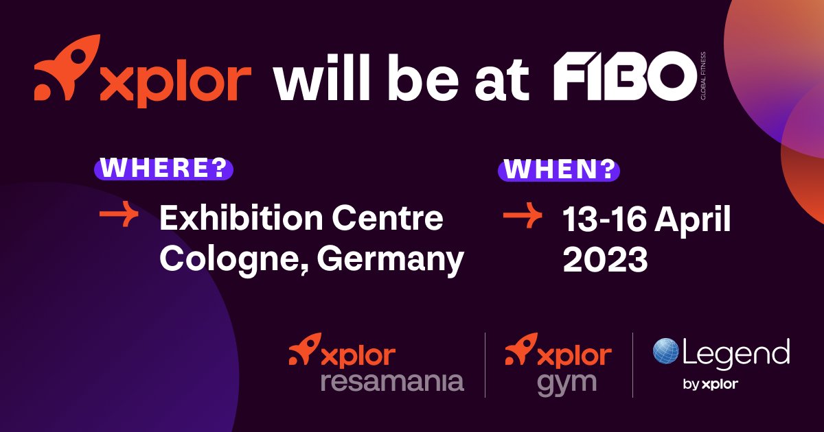 resamania_uk's tweet image. We are looking forward to attending @FIBO_Show  Global Fitness this year.

Will we see you there? We’d love to catch up – send us a message if you'd like to catch up with the team there 🙂

#FIBO #FIBO23 #GymManagement #XplorGym #WeAreXplor