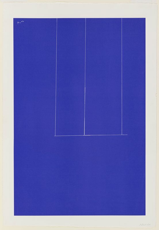 Robert Motherwell, London Series I: Untitled (Blue), 1970 #artsmia #minneapolisinstituteofart collections.artsmia.org/art/67734/