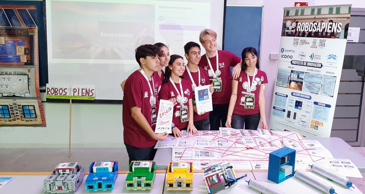 Col·legi Sant Pere (@colsantpere) on Twitter photo Aquest cap de setmana el nostre equip <a href="/Robosapiens/">Robosapiens</a> ha aconseguit el 🥉premi a la categoria de valors a la #FLLGranFinal de la <a href="/FLL_Spain/">FIRST LEGO League SPAIN</a> #SuperPowered celebrada a #Cartagena (Múrcia). Aquest cap de setmana el nostre equip <a href="/Robosapiens/">Robosapiens</a> ha aconseguit el 🥉premi a la categoria de valors a la #FLLGranFinal de la <a href="/FLL_Spain/">FIRST LEGO League SPAIN</a> #SuperPowered celebrada a #Cartagena (Múrcia).