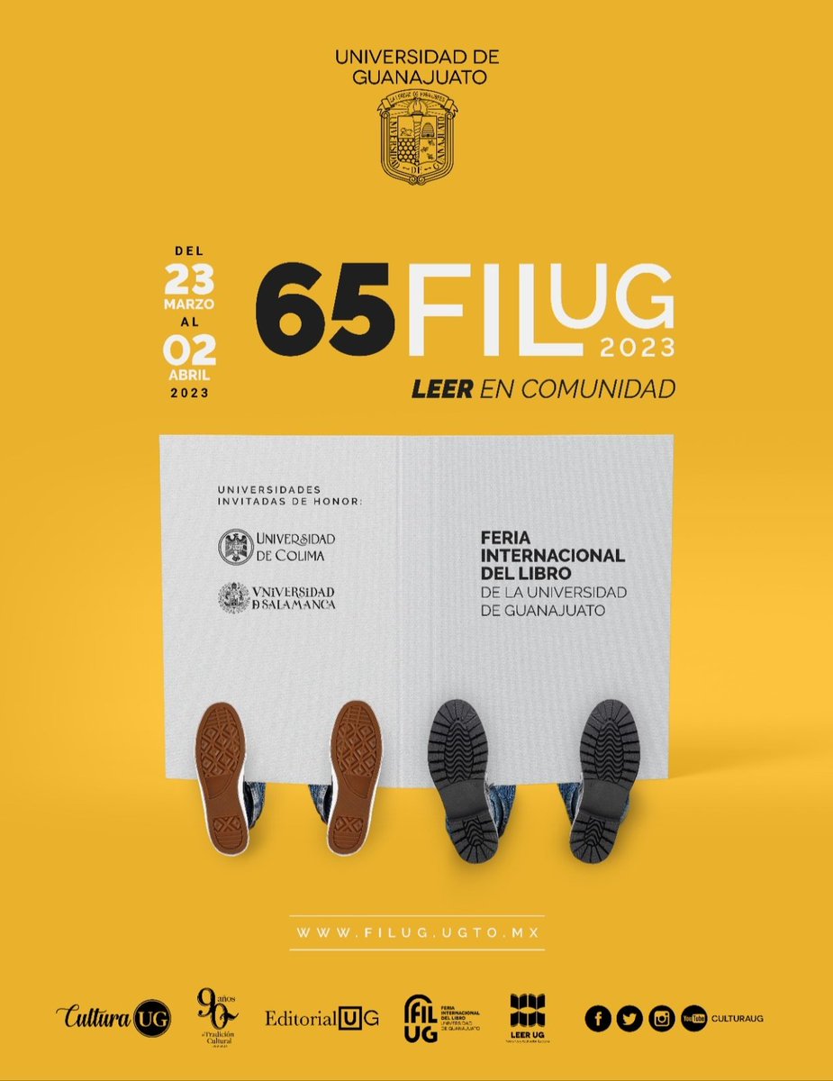 CulturaUG's tweet photo. #CulturaUG
No te pierdas las actividades! #SomosAbejasUG
Checa nuestra cartelera de la
✨ #65FILUG📚.
Puedes #LeerEnComunidad 📕y consultar también la sábana del programa general
👉 https://t.co/2KIfdvmNy9 encontrarás todas nuestras actividades en https://t.co/TeXEmhkx5r https://t.co/2JWfixmqub