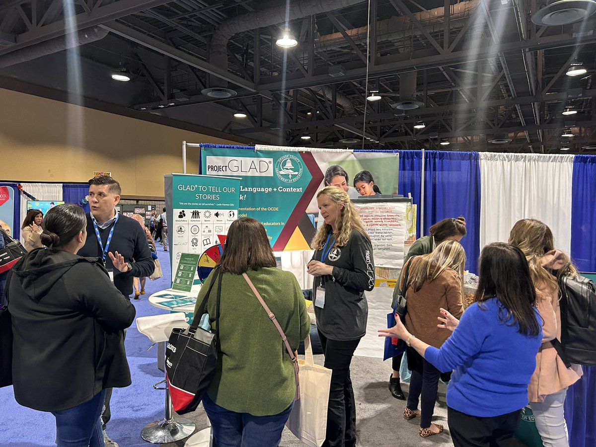 OCDEProjectGLAD's tweet image. The project glad team had an incredible time last week @CABE. We appreciate everyone who attended our presentations, engaged with us at our booth, and also those who inquired about Project GLAD®! 
#projectglad #cabe #conference #LongBeach #tbt