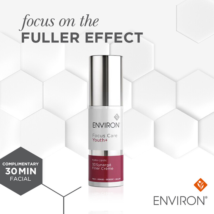LGStratford's tweet photo. Receive a complimentary 30-minute Environ Focus On Filler treatment worth £45 when you purchase the award winning 3DSynergé Filler Crème - https://t.co/IuAkwlq2Ld https://t.co/4r49FiVXL8