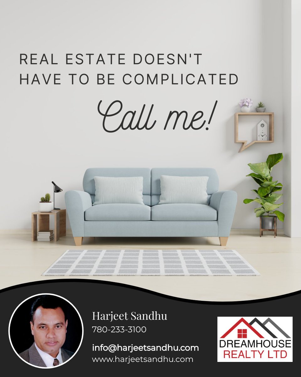 When you work with the right person, it shouldn’t be complicated at all. What questions do you have for me? Leave them in the comments!

#YourRealtor #harjeetsandhu.realtor #ListingSpecialist #harjeetsandhu.com #StopRenting #ILoveRealEstate #yegrealestate