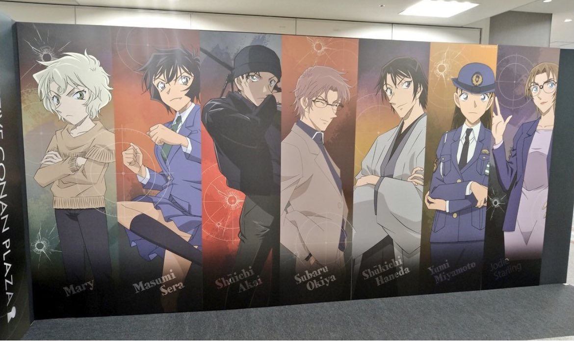 OhShanae's tweet photo. ik Yumi is Shukichi's gf and soon to be part of Akai, but Jodie? What are you doing there? Are you soon to be part of Akai too? 😌🤭 wkwkwkwk
#ShuJod #RedStarling #Akaifamily https://t.co/3BjOtcEuQc