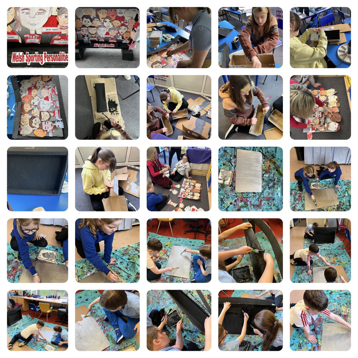 StAloysiusRC's tweet photo. Year 5/6 are close to completing their Welsh Heritage Project #BCA4 #BCAarts https://t.co/Cub1IrneW0
