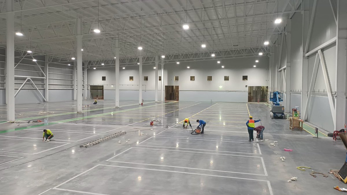 RCRPisosIndus's tweet photo. Vamos a la vanguardia de los #pisosindustriales con los sistemas #jointless de bajo mantenimiento más innovadores de @RCRIF
📸 @planasmasip Proyecto Arizlú Guadalajara (JAL🇲🇽)
https://t.co/0lFCPfWbKo #Lideresdelmundoplano #todobasadoenvalores #rcrgoinggreen https://t.co/clOVDzKvDk