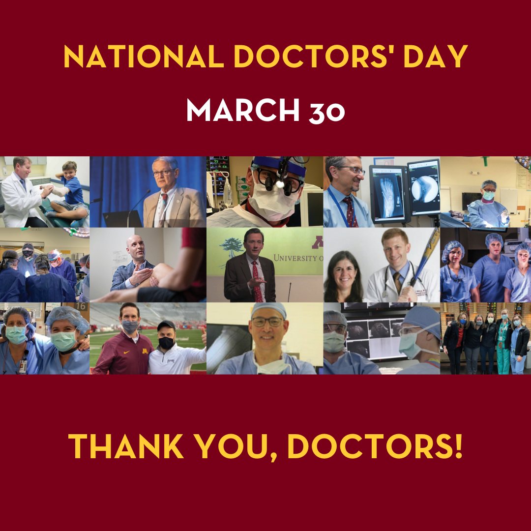 UMN Department of Orthopedic Surgery tweet media