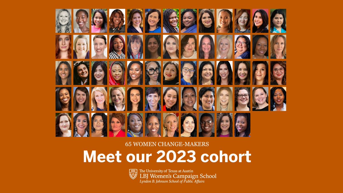 LBJ Women's Campaign School tweet media
