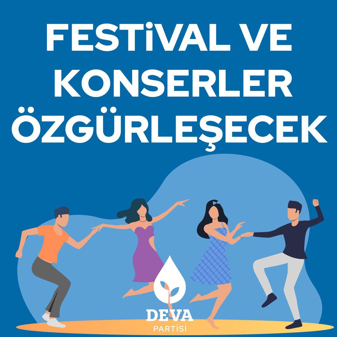 devapartisi's tweet photo. Festival ve konserler özgürleşecek #DamgaDamlaya https://t.co/GhJmrnuzGg