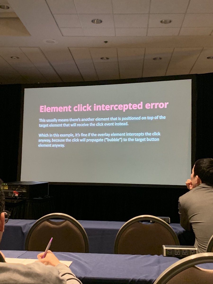 joshin4colours's tweet image. Hello darkness my old friend #SeleniumConf
