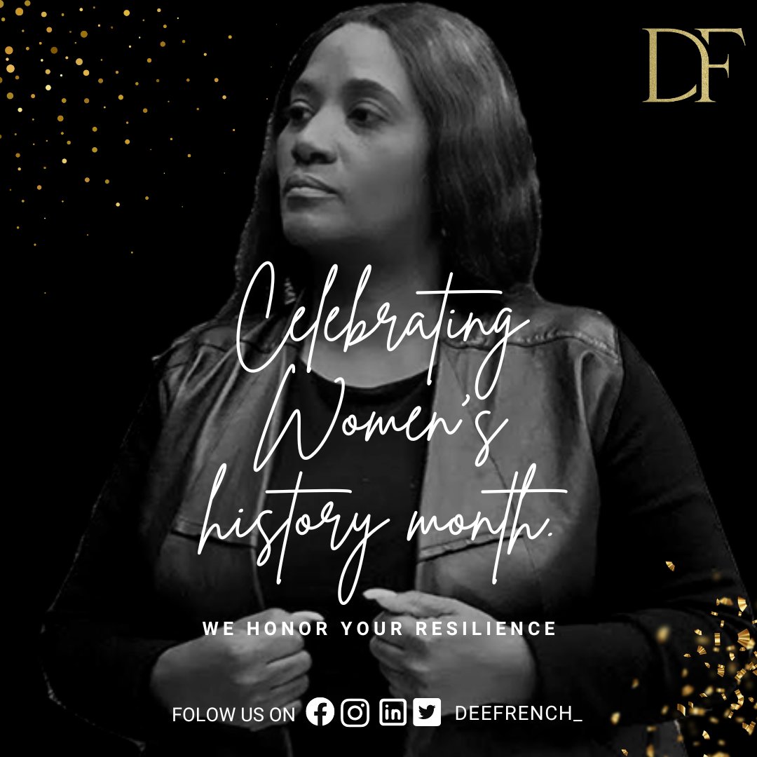 deefrench_'s tweet photo. In a world where women have faced countless challenges and obstacles, we honor their resilience, strength, and unwavering spirit this Women's History Month. 👩
#womensmonth #womenempowerment #women #womensupportingwomen #womenshistorymonth  #womeninbusiness #celebratingwomen https://t.co/IYFVHJYFEf