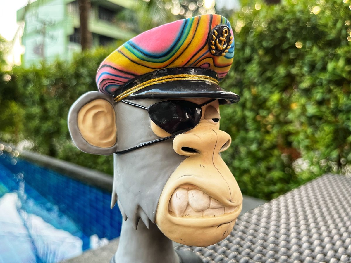Captain Dantes (aka #BAYC 5911) is the most respected psychedelic pirate in the swamp. It is also an immortal clay sculpture that I made with love for <a href="/MetaDantes/">metadantes.eth</a> and <a href="/BoredApeYC/">Bored Ape Yacht Club 🍌</a> 🏴‍☠️⚓️