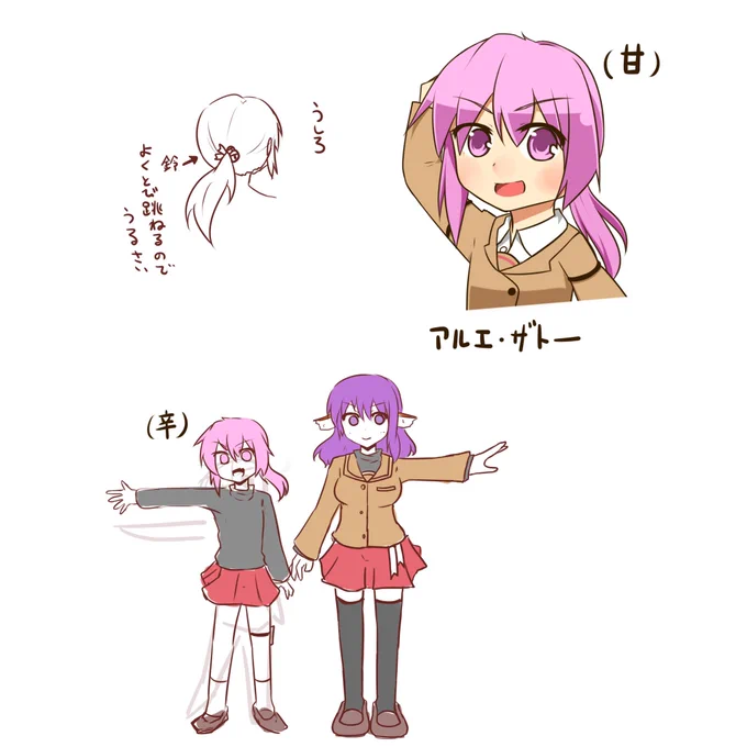以前一次創作で漫画描いた子
7年前ですって 