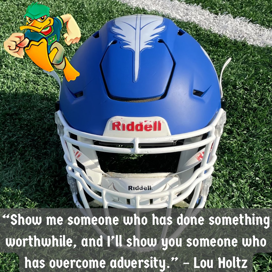 My 1st year at CCA:
20 players on roster.
No player benched over 185.
No player squatted over 275
2021 record: 0-8.
.
2nd year at CCA:
42 on roster.
5 benching over 225.
4 squatting over 400.
2022 record: 5-5.
🦆🏈💪📈.
.
Challenges were everywhere that first year.