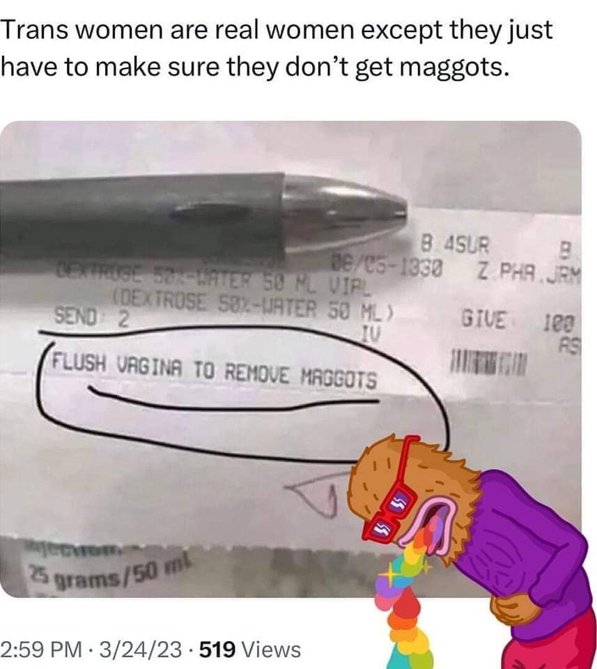 Gardy69420's tweet photo. Meme dump to mourn our fallen beloved kettle and those who fall in Nashville.
Make the 1% zero again. Their existence must end.
#pikamee
#Vtubers
#make41a100
#saynototrights https://t.co/n08Fj4vTam