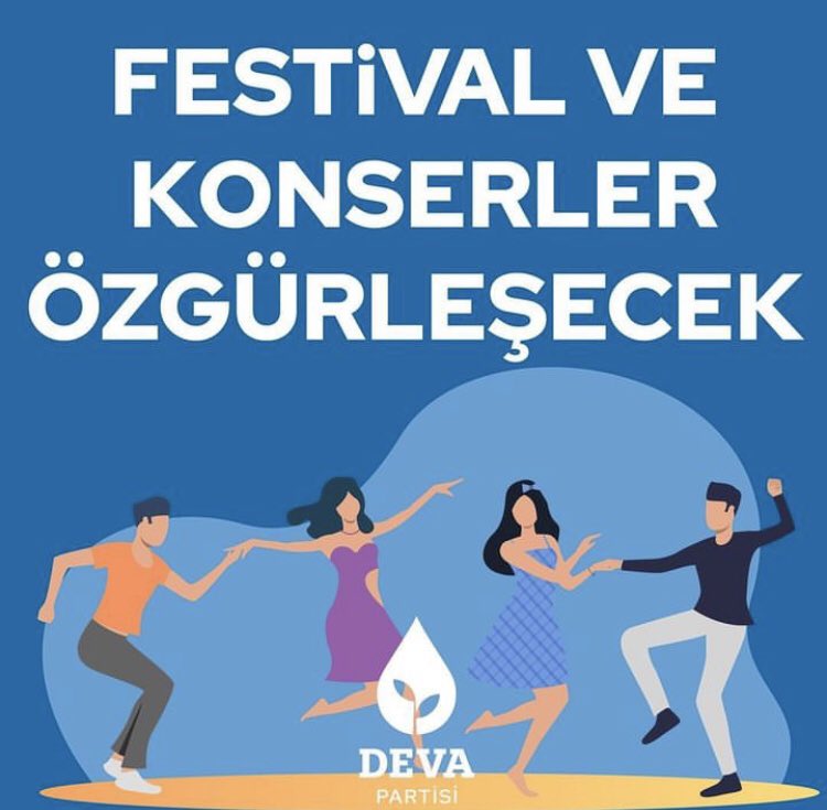 Festival ve konserler özgürleşecek 
#DamgaDamlaya