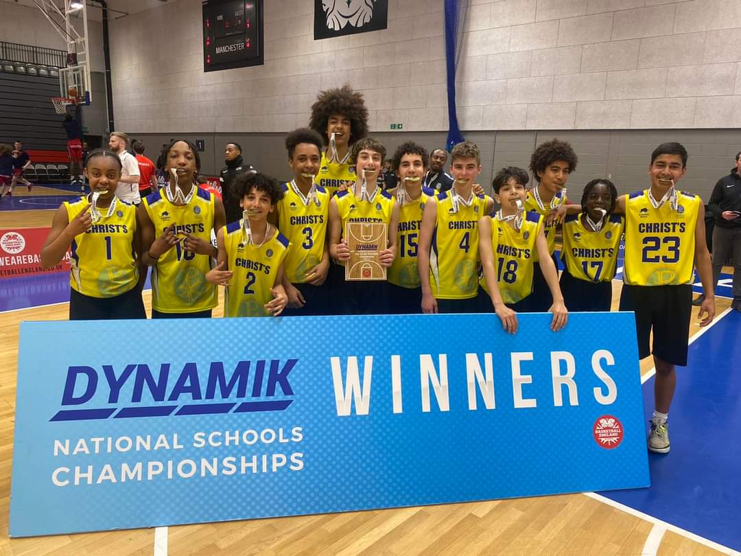 christs_school's tweet photo. The BEST U14 School Basketball Team in the COUNTRY!!!!

#basketballengland #englandbasketball #knightsbasketball #DynamikNationalSchoolsFinal #togetherwearebasketball https://t.co/FumZqBKzlN