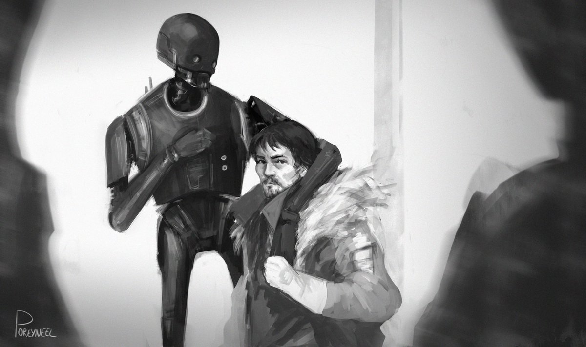 Thinking about them 

#k2so #cassianandor #rogueone