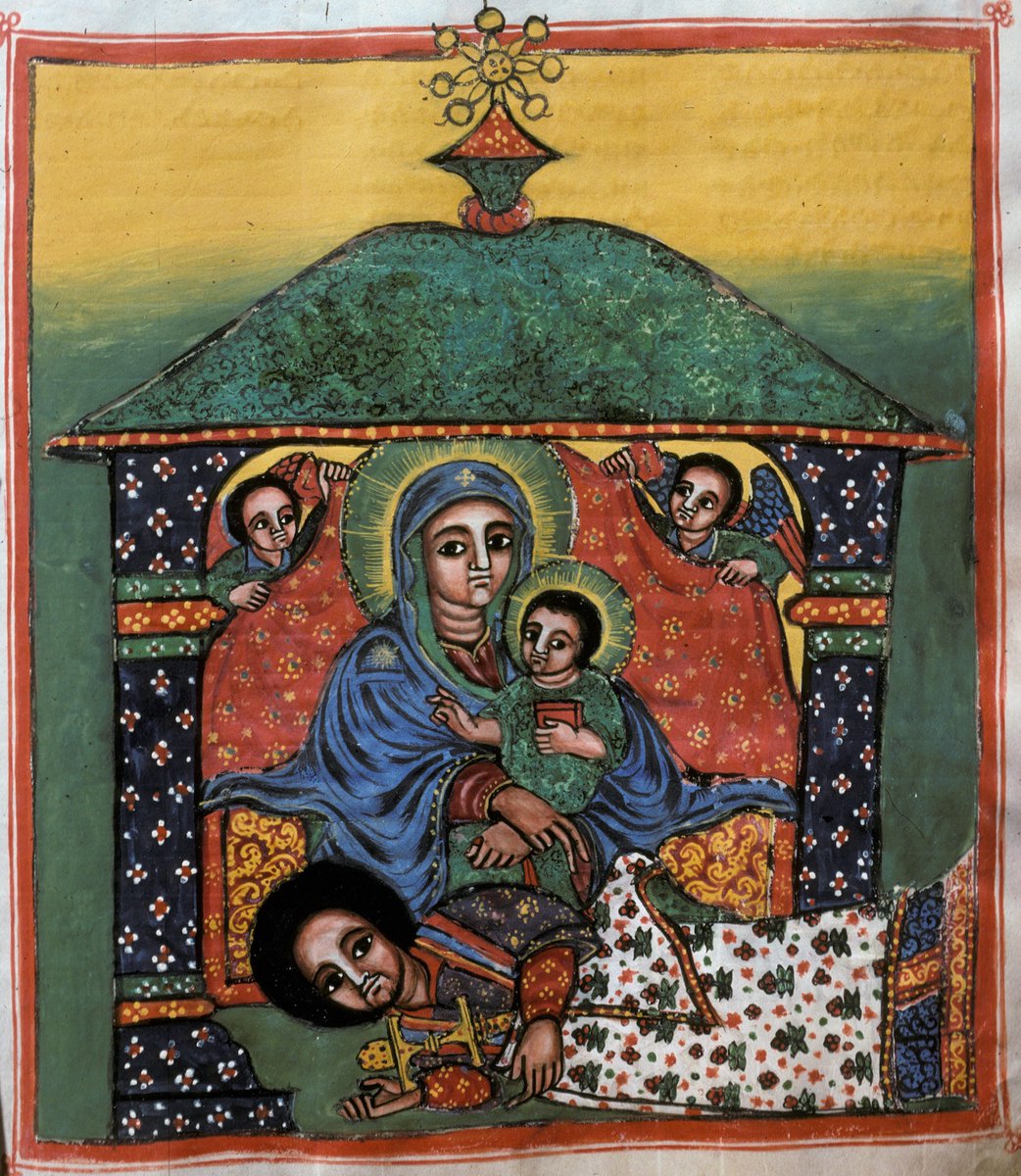 Nikostatan's tweet photo. "በሥዕሏ ፊት ስገዱ፤ ለሥዕሏ ያልሰገደ ግን ከቆመበት ቦታ ይጥፋ ስም አጠራሩም አይታወቅ በሰማይ ያሉ መላእክትም ይደረግ ይሁን ይበሉ።"

ተአምረ ማርያም መቅድም https://t.co/VHXWyTd1p1