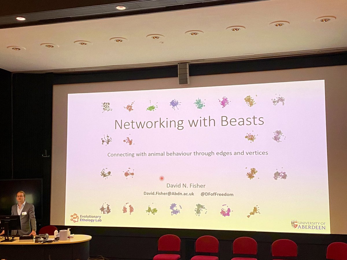 Janirecas's tweet photo. Last but not least, @DFofFreedom‘s plenary talk on social networks! 🦗🐬

#ASABangor https://t.co/GceTDQptz2
