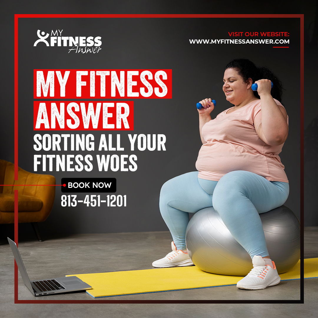 Struggling to #loseweight? Are your strength and endurance staggering? Whatever your #fitnessgoals might be, #MyFitnessAnswer is with you. Get in touch with us to learn more about our #nutrition and #training programs bit.ly/3XDzj5Z. #fitnessjourney #nutritionprograms